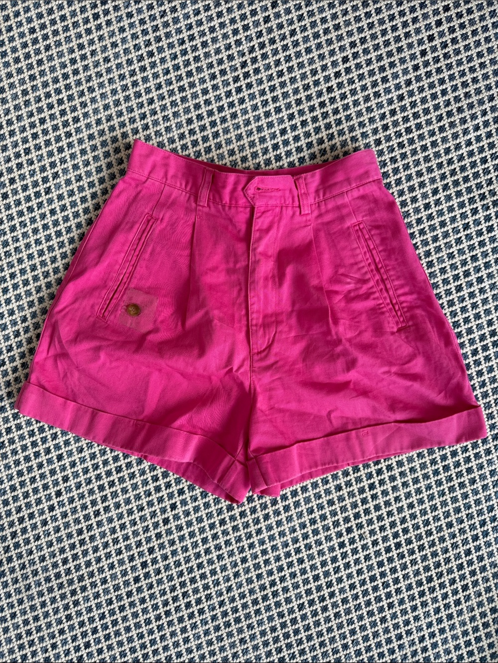 The Limited Vintage High-Rise Pink Tailored Shorts (With Tags, Never Worn)
